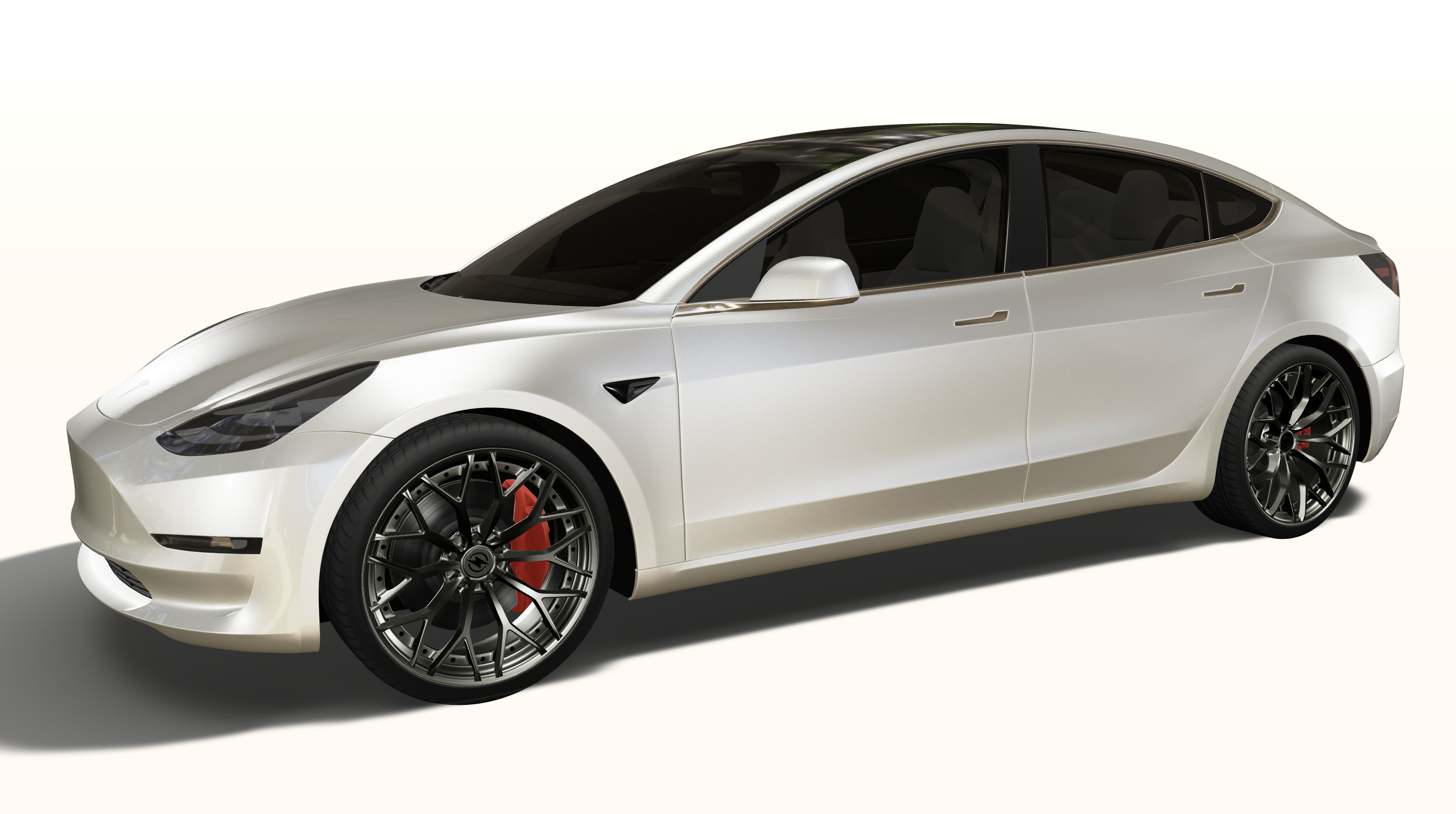 EF2P-4 Forged Wheel For Tesla Model 3