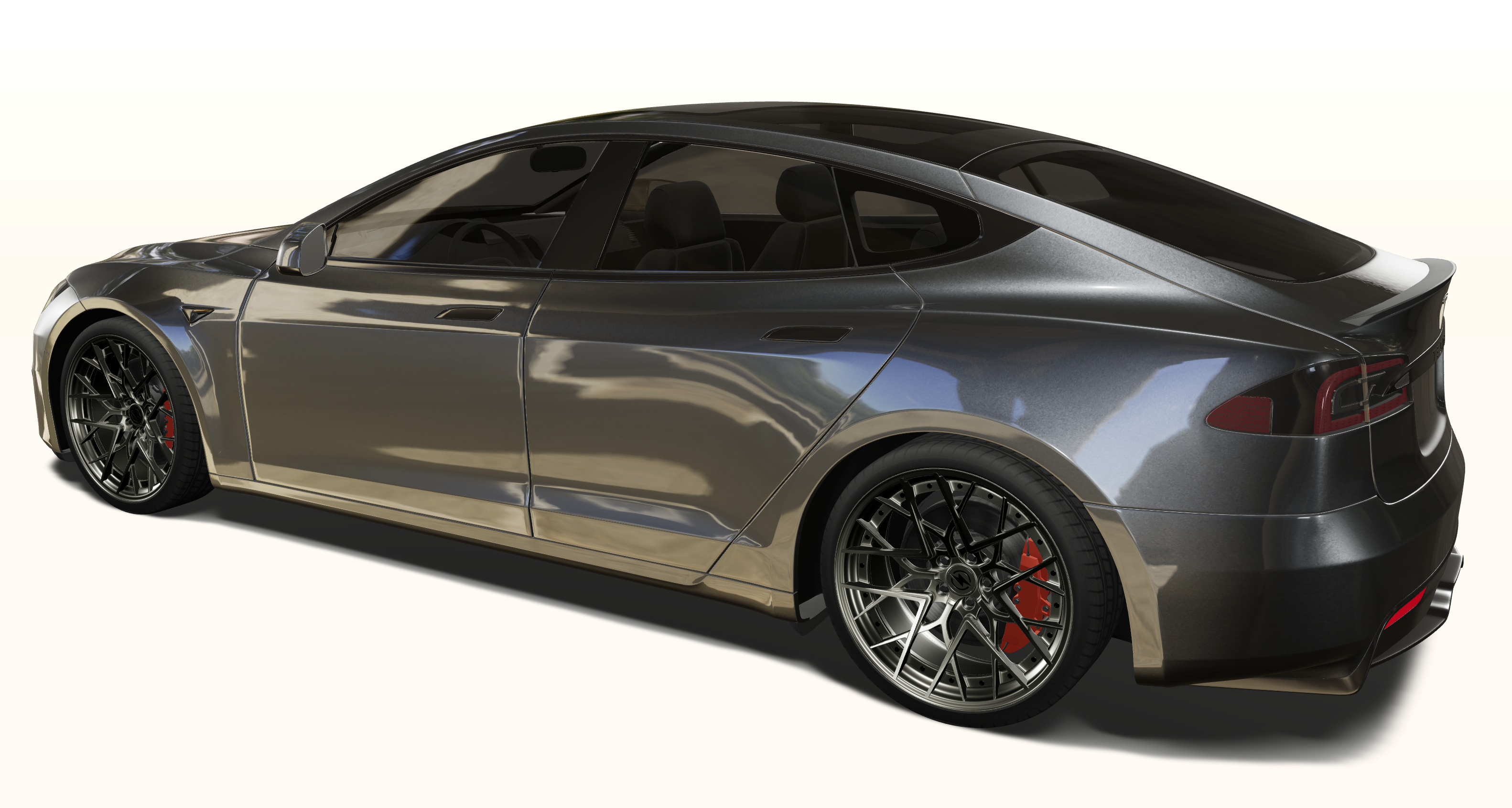 EF2P-1 Forged Wheels For Tesla S