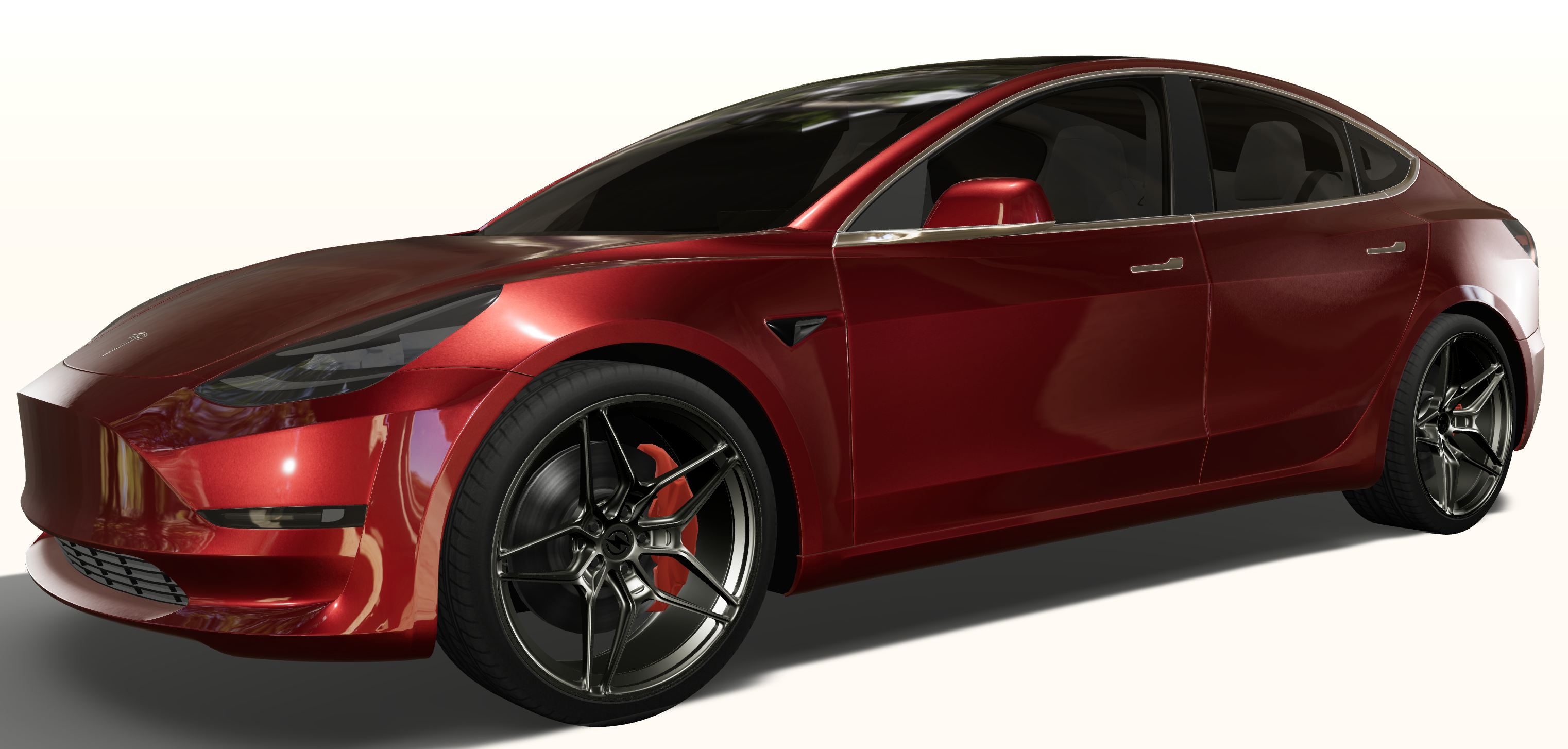 EFP-6 Forged Wheel on Tesla Model 3